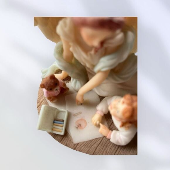 Vintage 1996 Seraphim Classics Angels to Watch Over Me Resin Sculpture Figurine - Picture 4 of 11